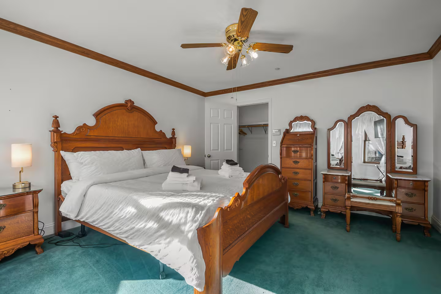 Interior detail of the Wrightwood Castle estate