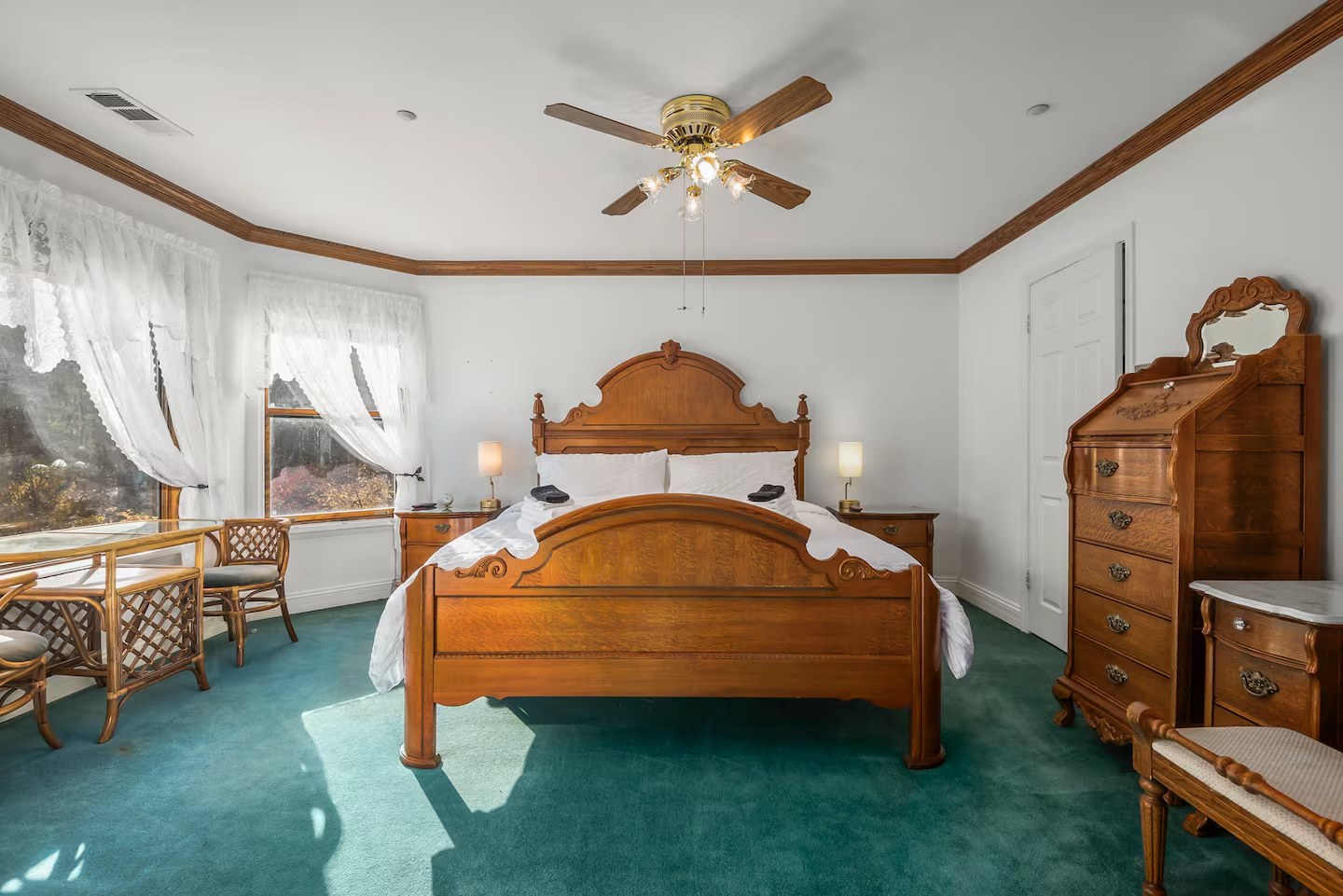 Interior detail of the Wrightwood Castle estate