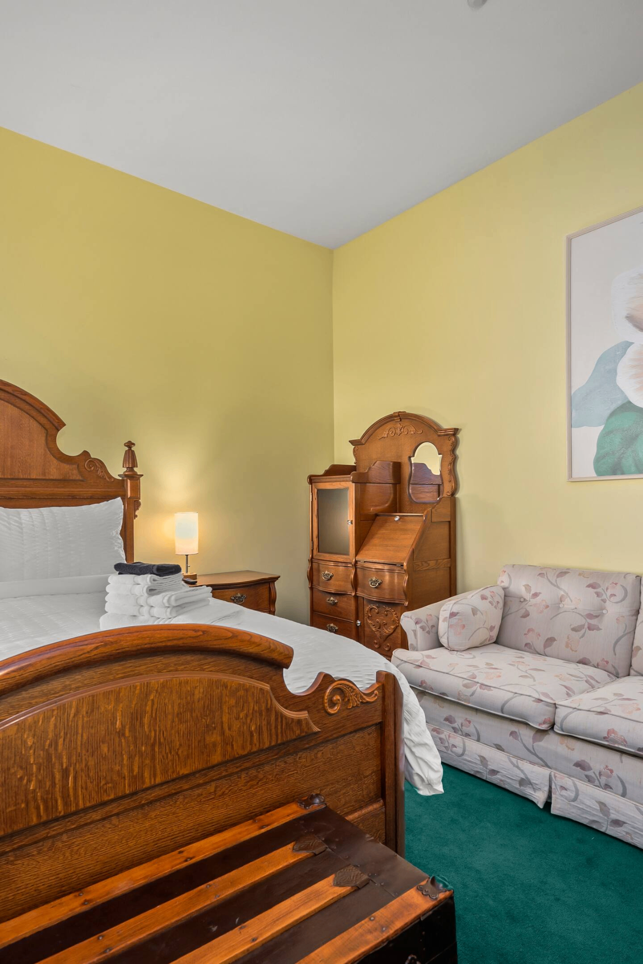 Interior detail of the Wrightwood Castle estate