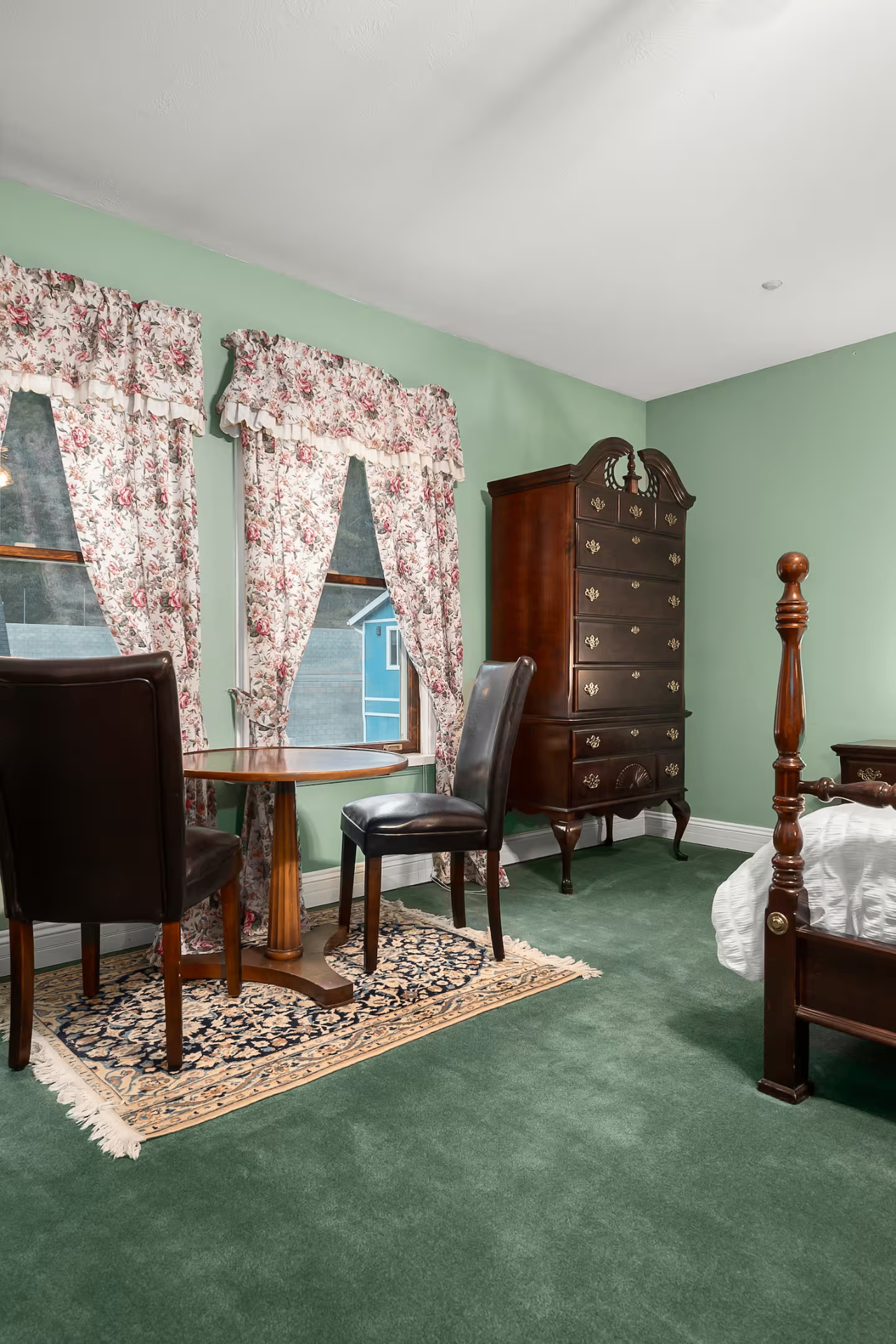 Interior detail of the Wrightwood Castle estate