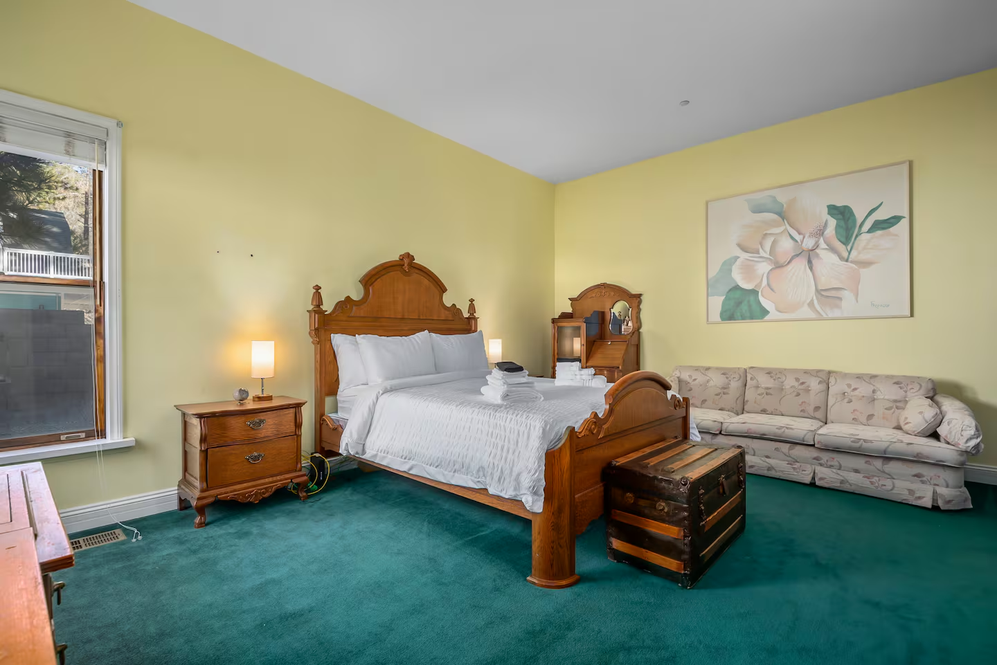 The Magnolia Suite — private suite with private bath at Wrightwood Castle, view 1